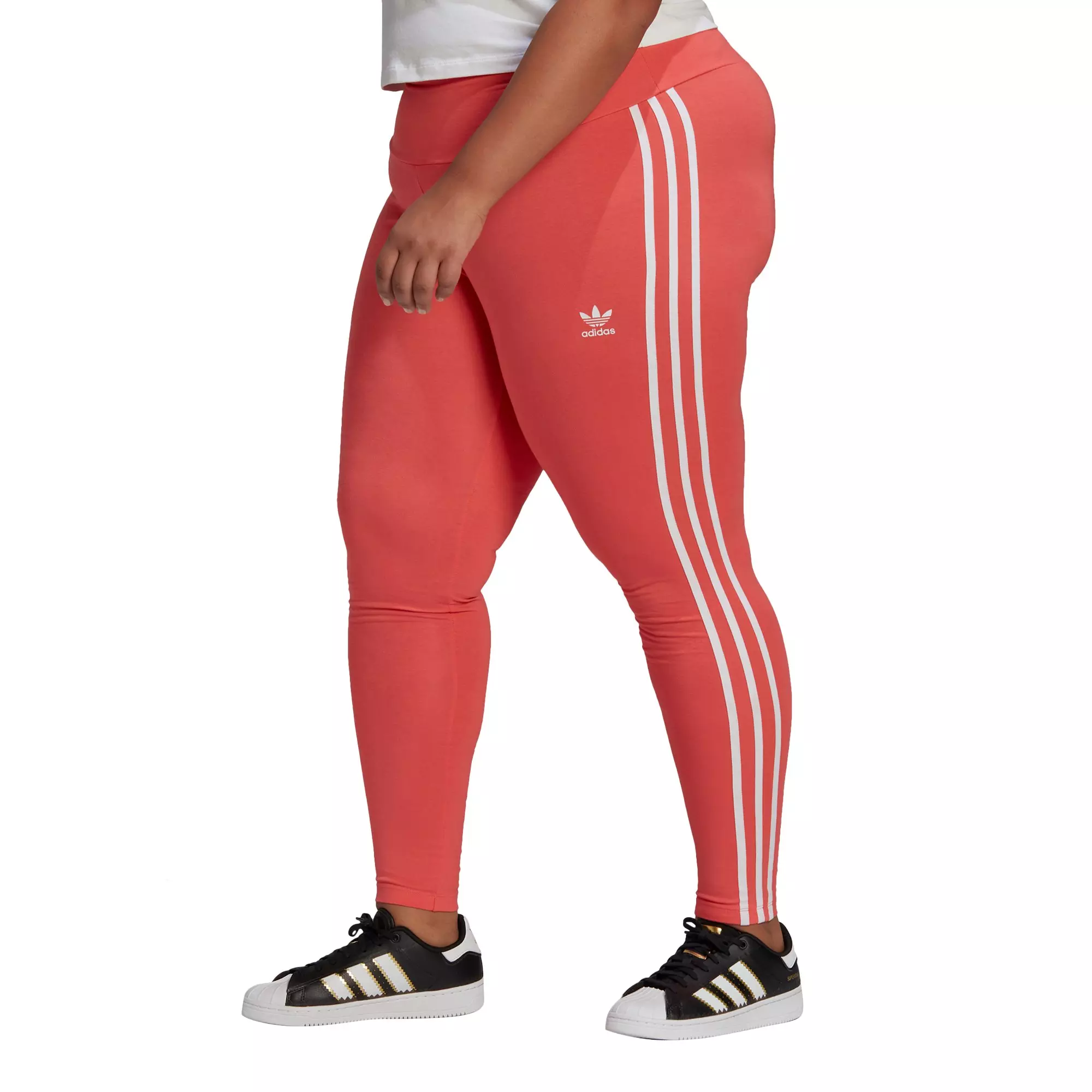 Adidas store leggings peach